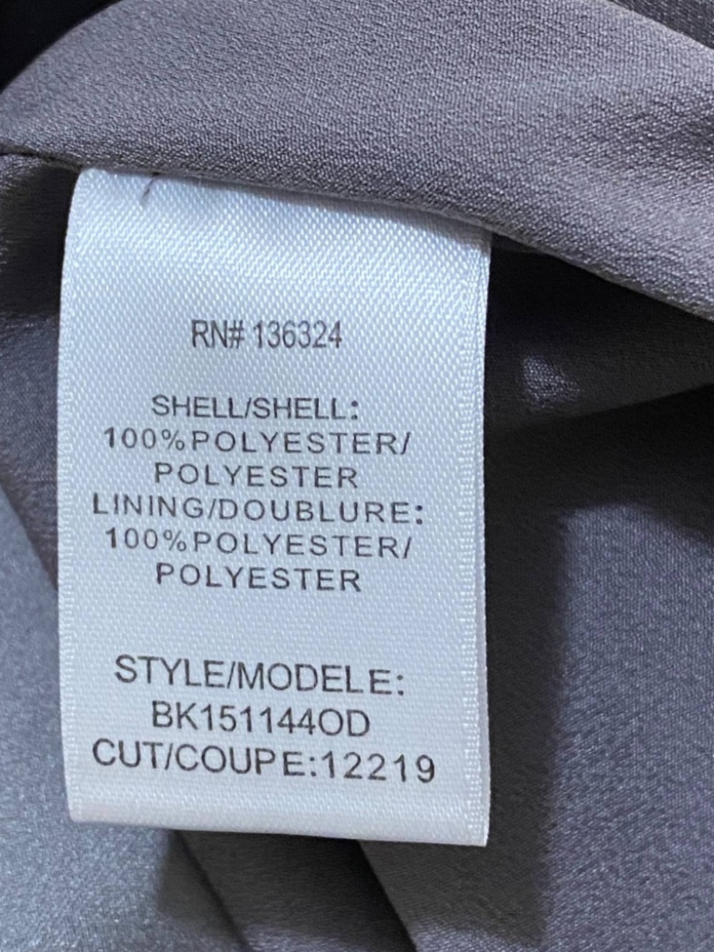 Halston Heritage Ombré Draped Hi-Low Dress Size 0 Black Grey - Picture 4 of 6